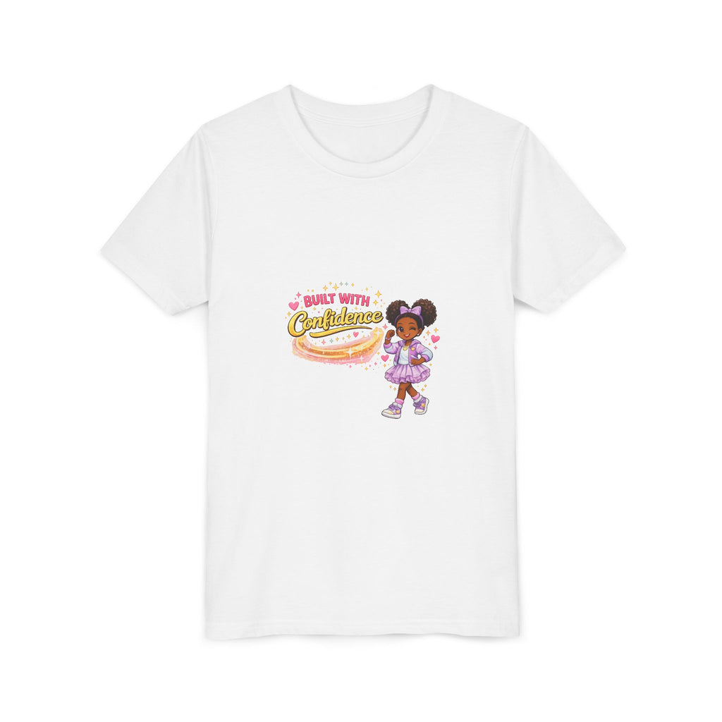Youth Tee — Built With Confidence Kids Graphic T‑Shirt