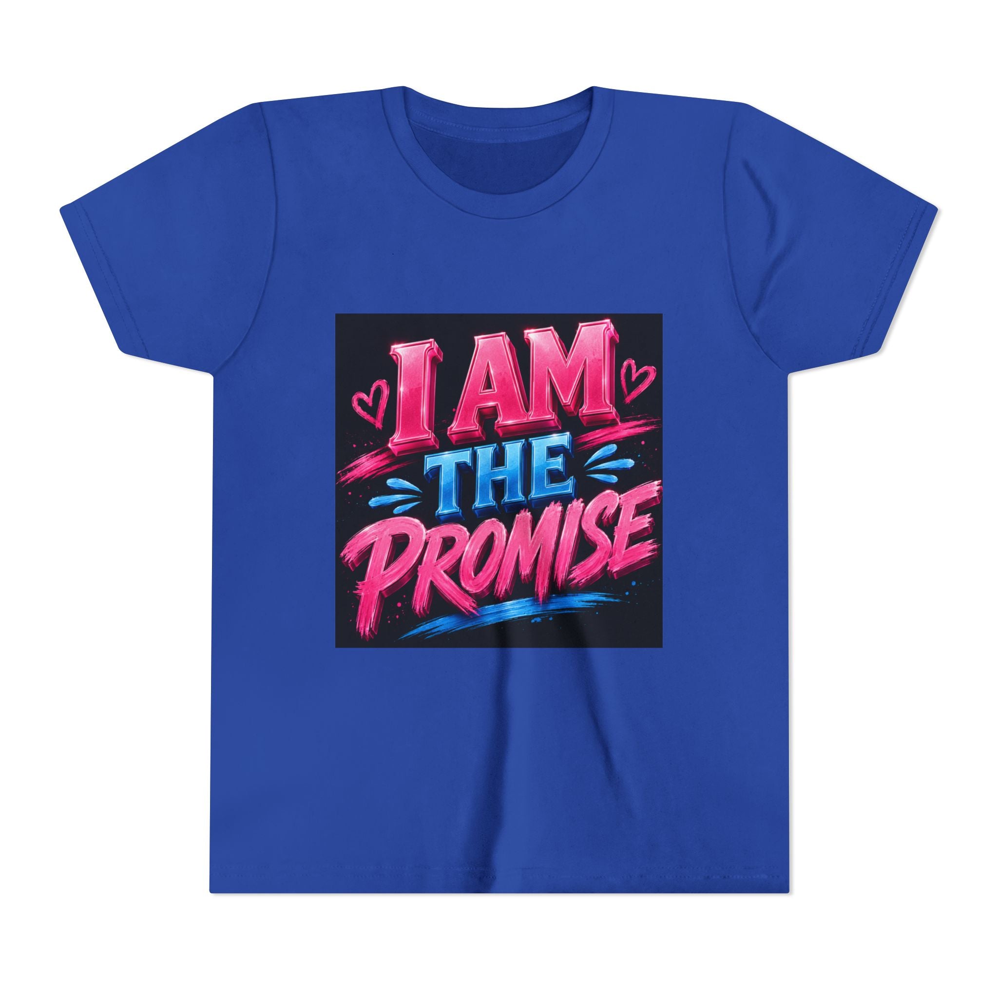 Youth Tee - "I AM THE PROMISE" Inspirational Graphic Shirt