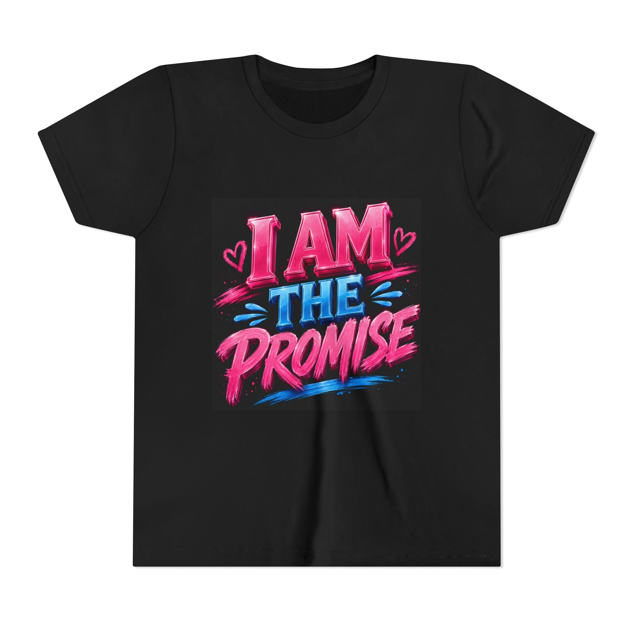 Youth Tee - "I AM THE PROMISE" Inspirational Graphic Shirt