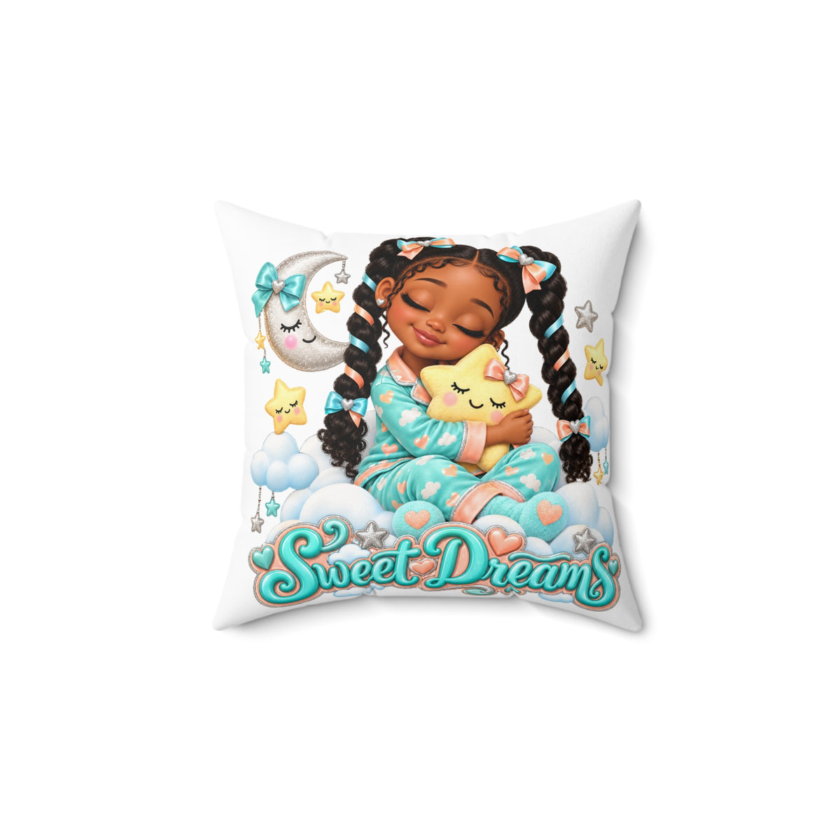 Spun Polyester Square Pillow
