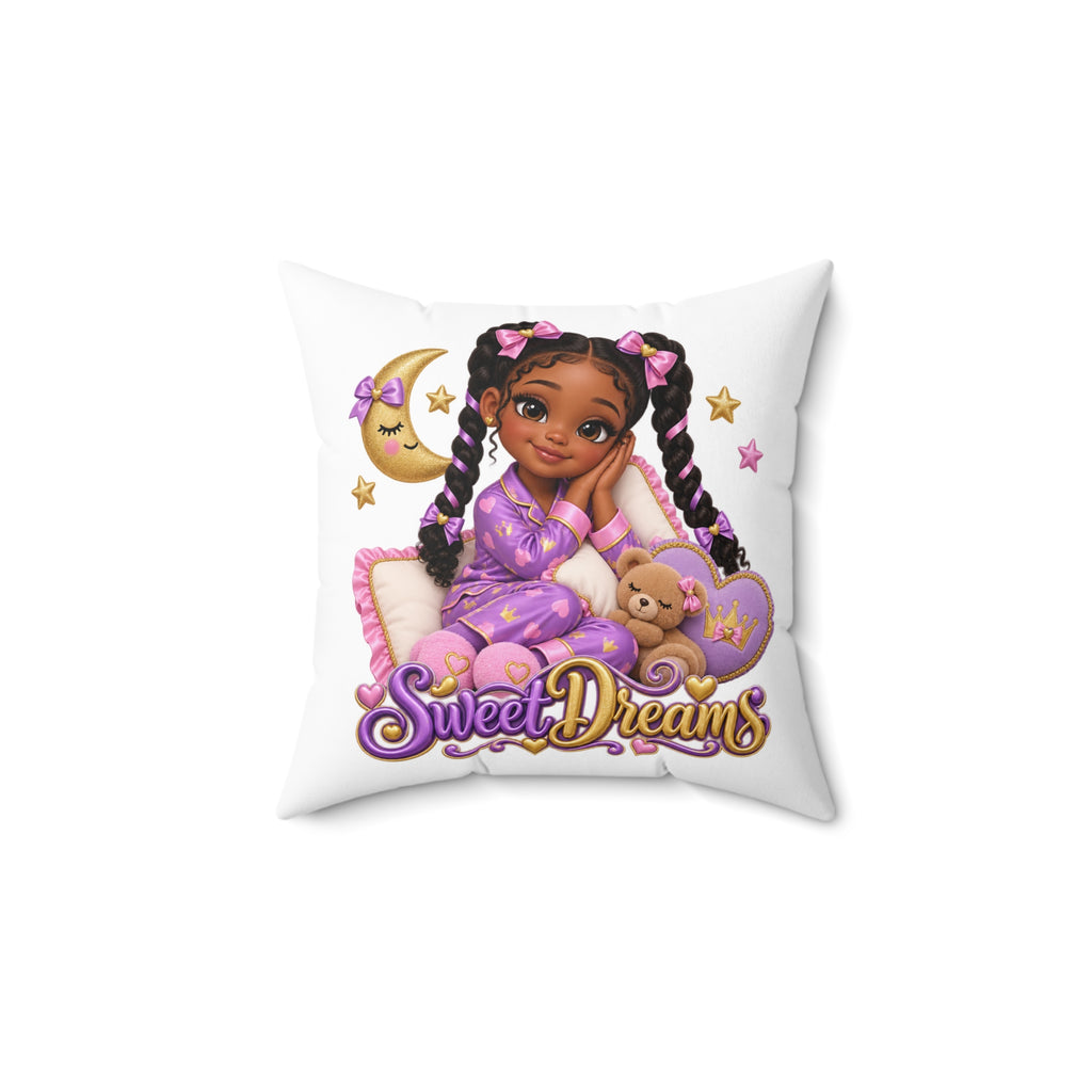Spun Polyester Square Pillow