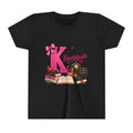 Youth Tee - "K is for Knowledgeable" Pink Alphabet School Shirt