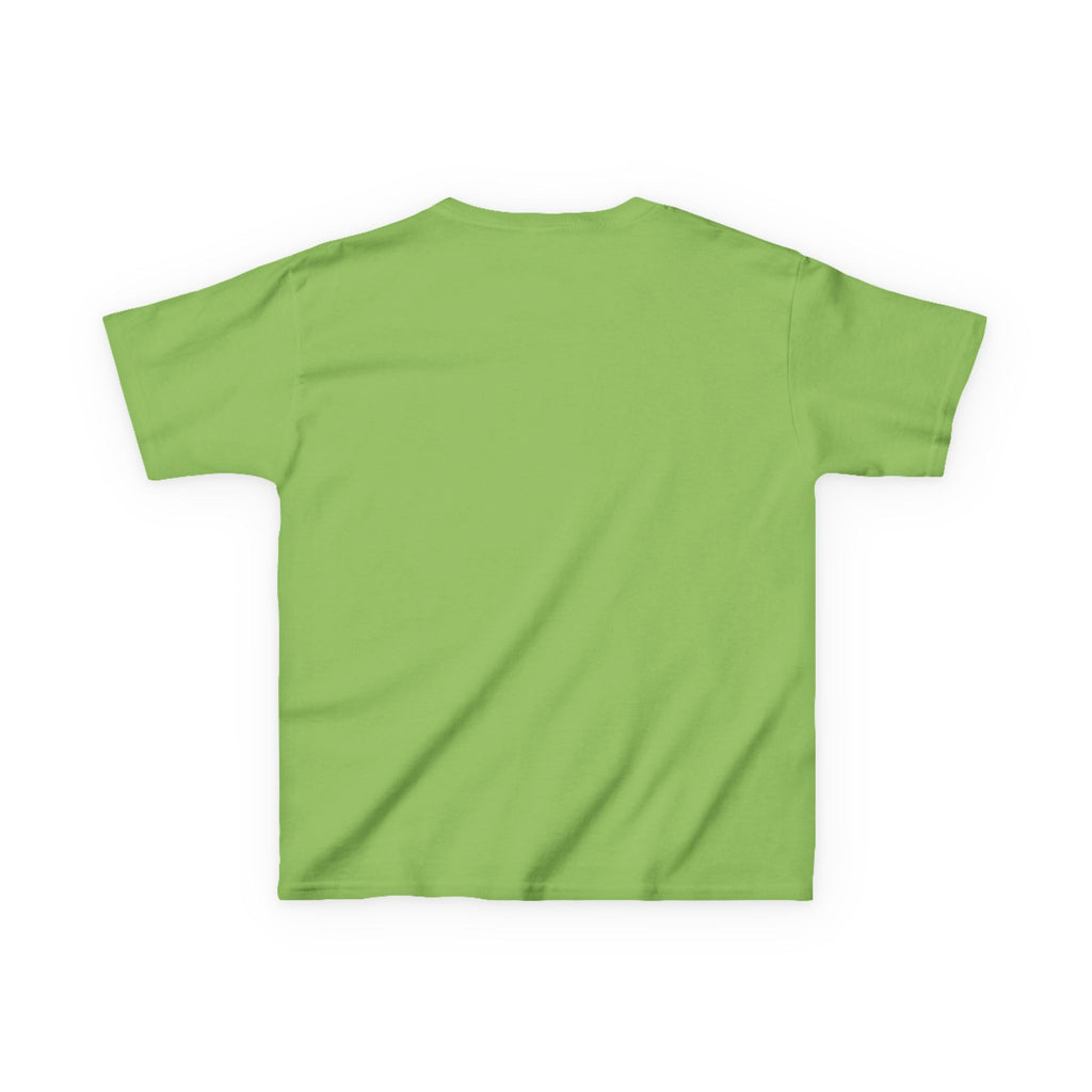 Kids Tee — "H is for Healthy" Cute Fruit & Girl Wellness Design