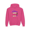 Youth Hoodie — "Confidence Looks Good on Me" Graphic