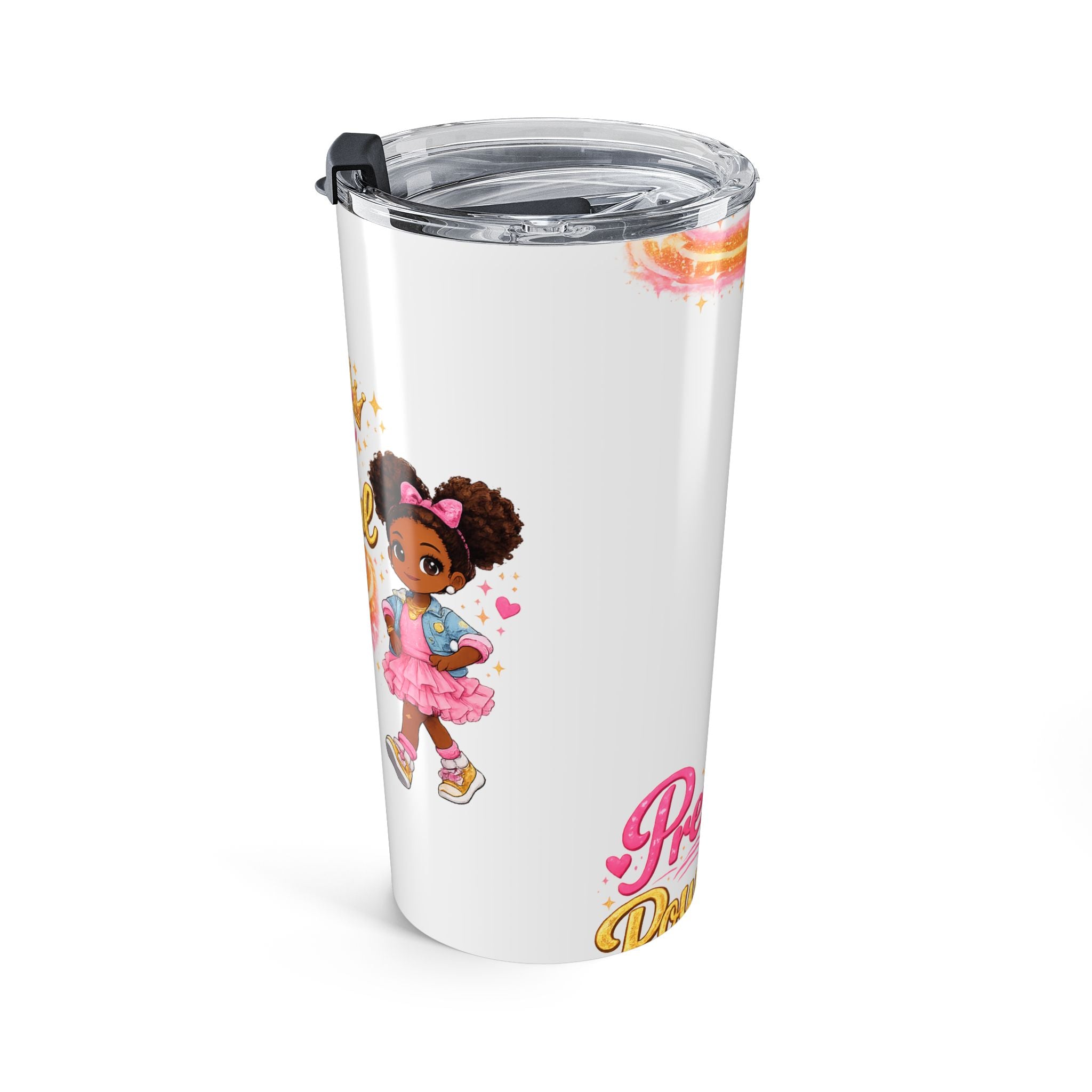 Pretty Powerful 20oz Tumbler – Cute Empowerment Drinkware for Girls