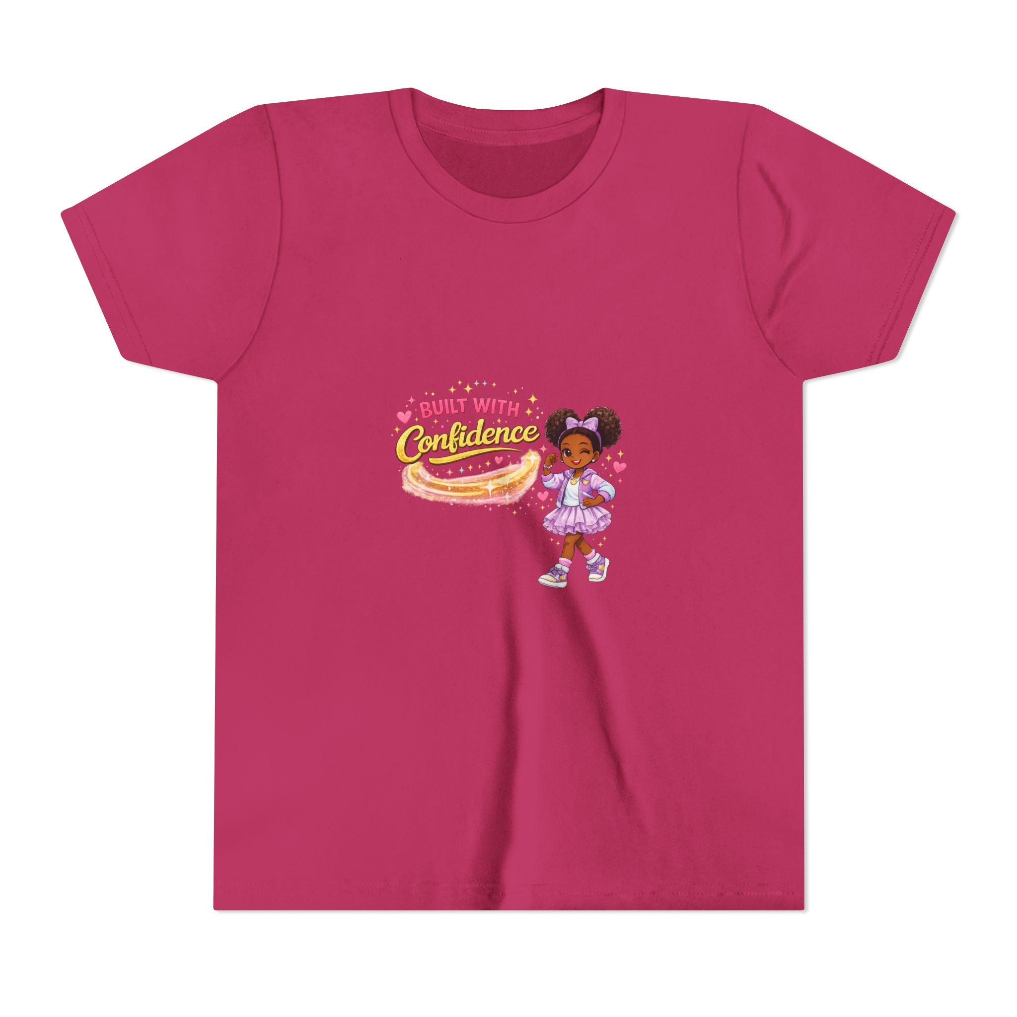 Youth Tee — Built With Confidence Kids Graphic T‑Shirt