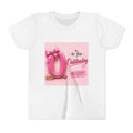 Youth Tee "O is for Outstanding" — Pink Princess Graphic Shirt