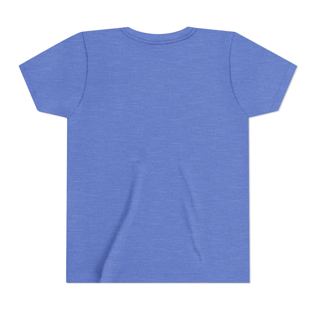 Youth Tee — "Amazing in My Own Way" Colorful Heart Kids T-Shirt