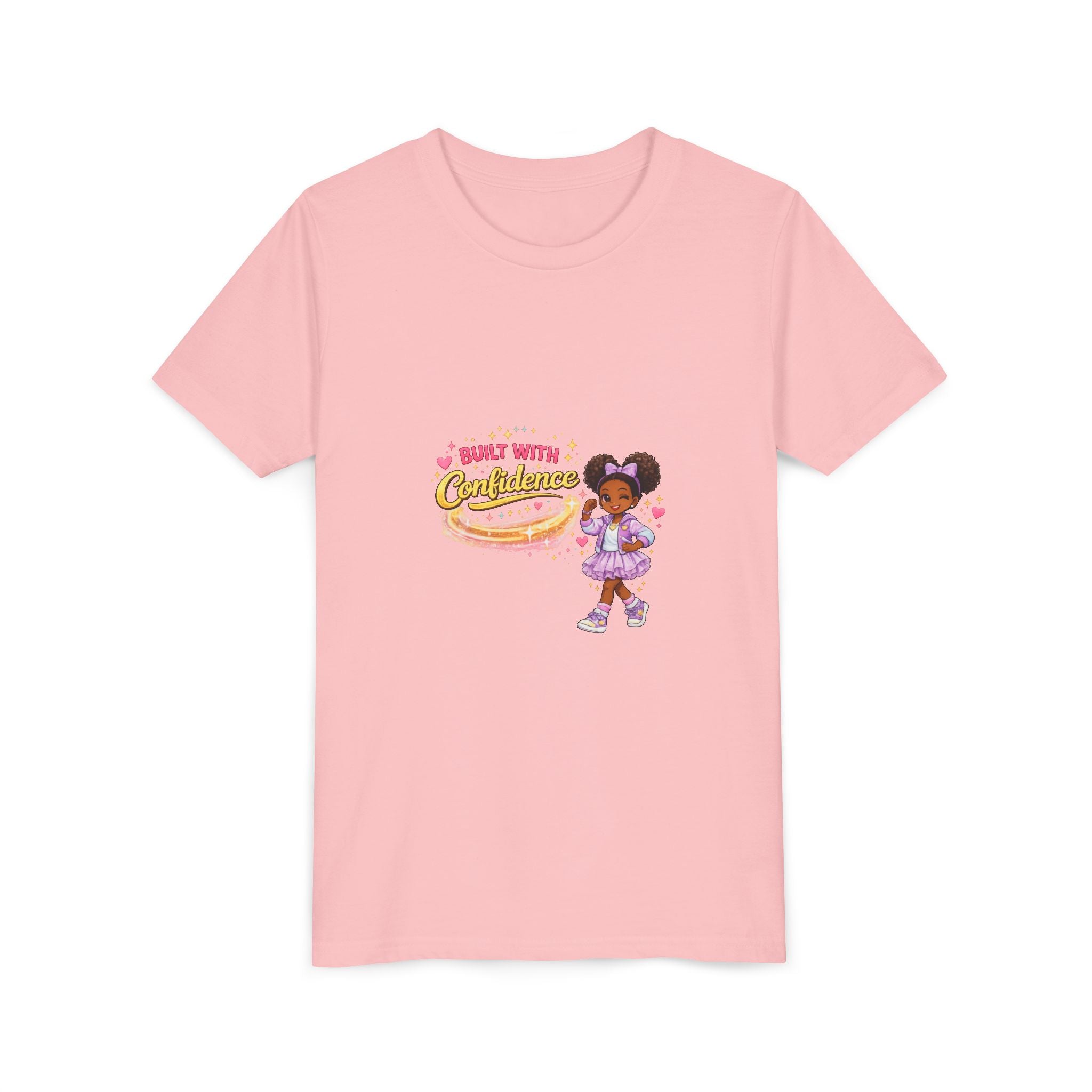 Youth Tee — Built With Confidence Kids Graphic T‑Shirt