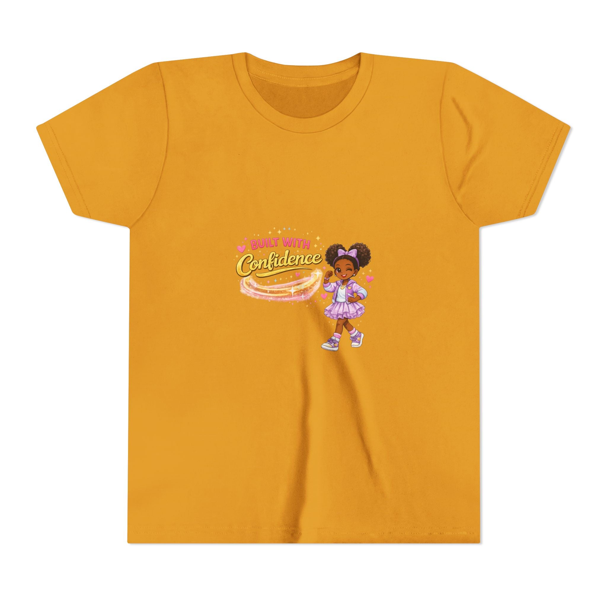 Youth Tee — Built With Confidence Kids Graphic T‑Shirt