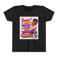 Youth Tee — "Dream Big, Work Hard, Stay Focused & Never Give Up!" Motivational Girl Graphic