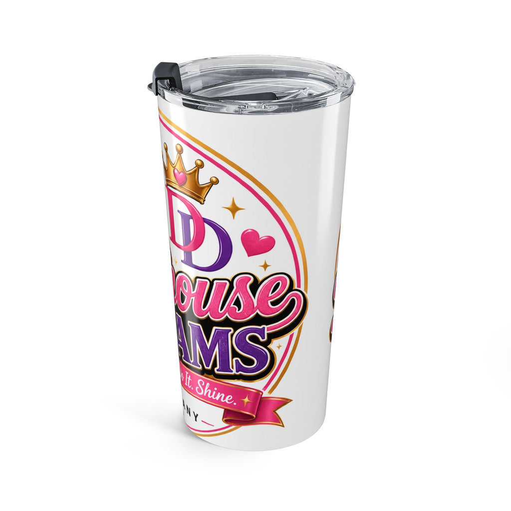 20oz Tumbler — Dollhouse Dreams Cute Princess Girl Graphic Travel Mug