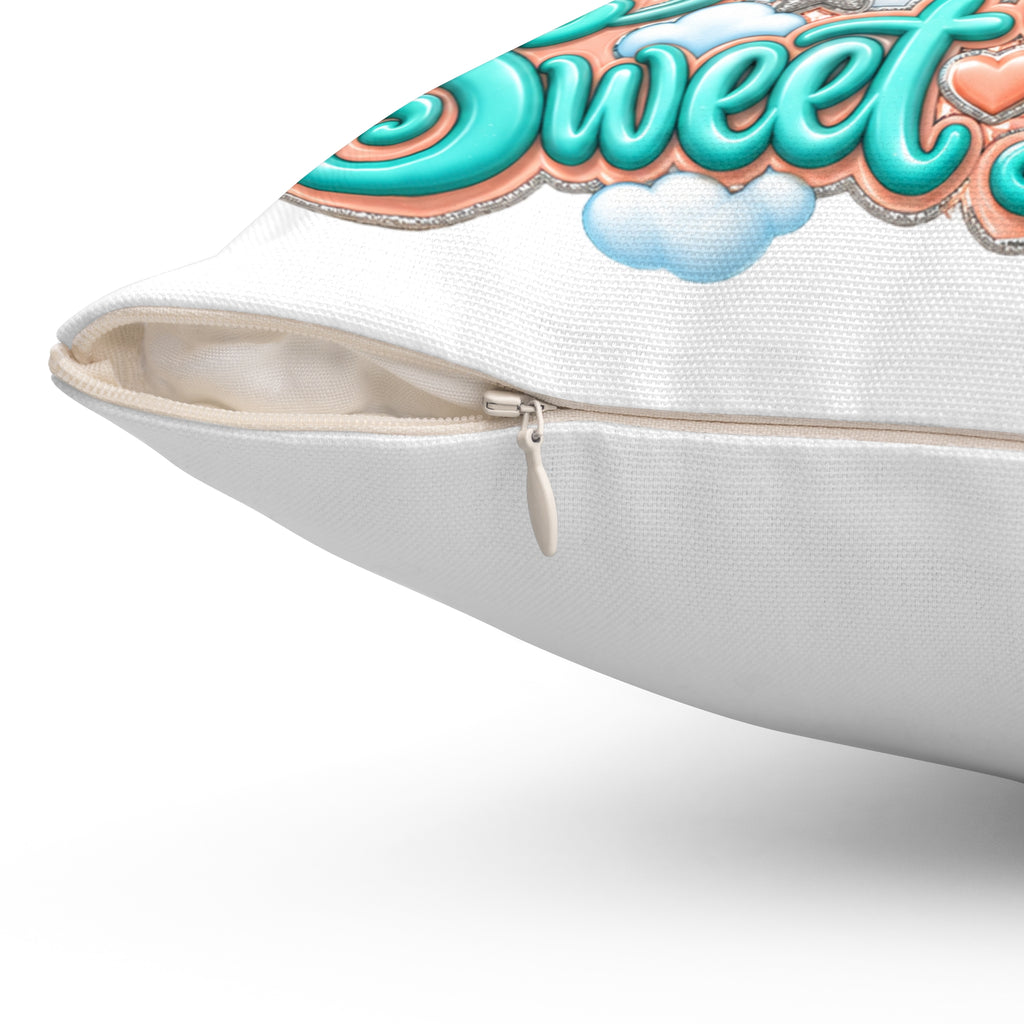 Spun Polyester Square Pillow