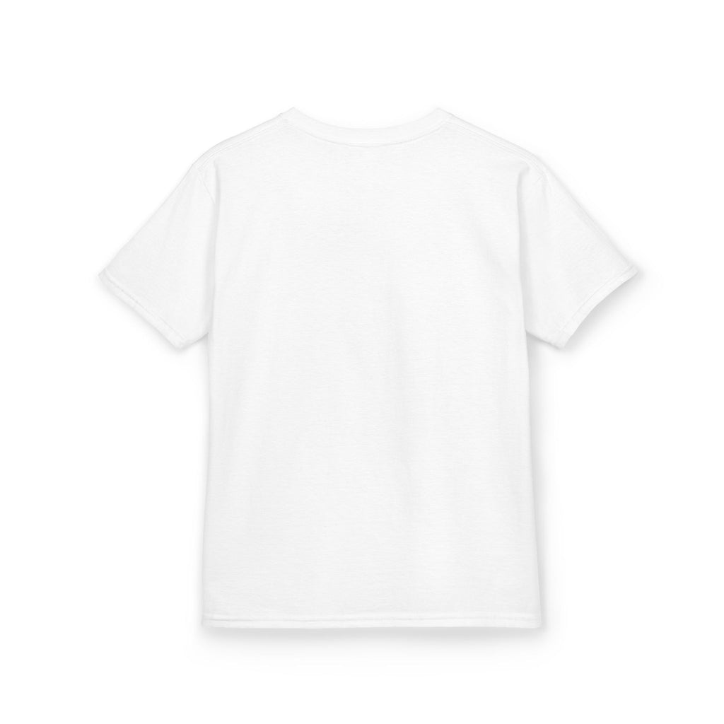 Kids Tee — "H is for Healthy" Cute Fruit & Girl Wellness Design