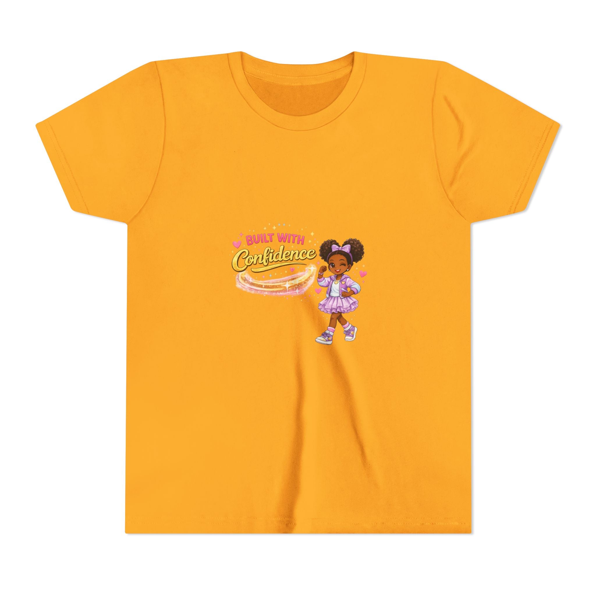 Youth Tee — Built With Confidence Kids Graphic T‑Shirt