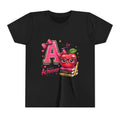 Youth Tee — "A is for Achiever" Cute Apple Back-to-School Shirt