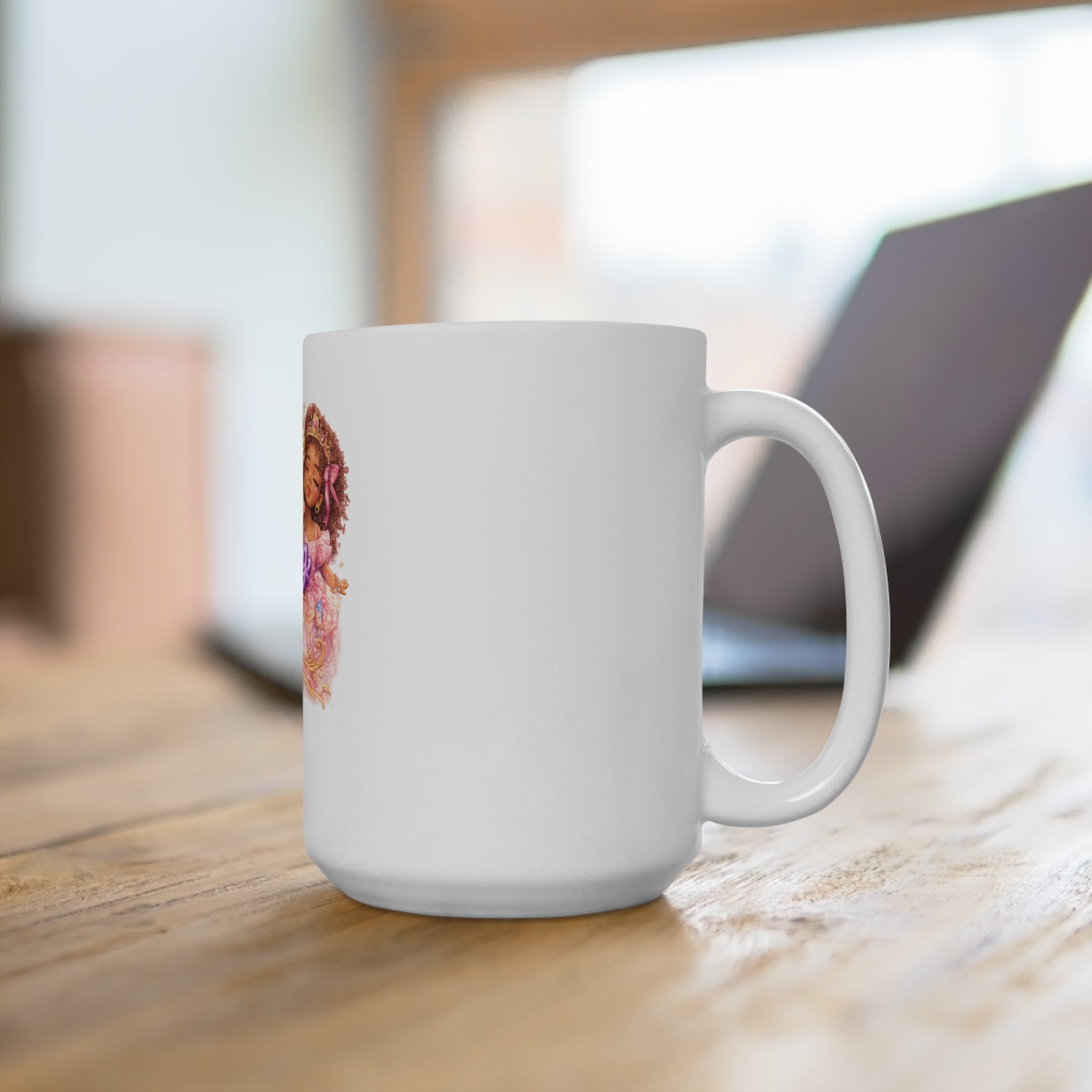 Believe You Can Do Anything 15oz Inspirational Mug — Empowering Floral Girl Design