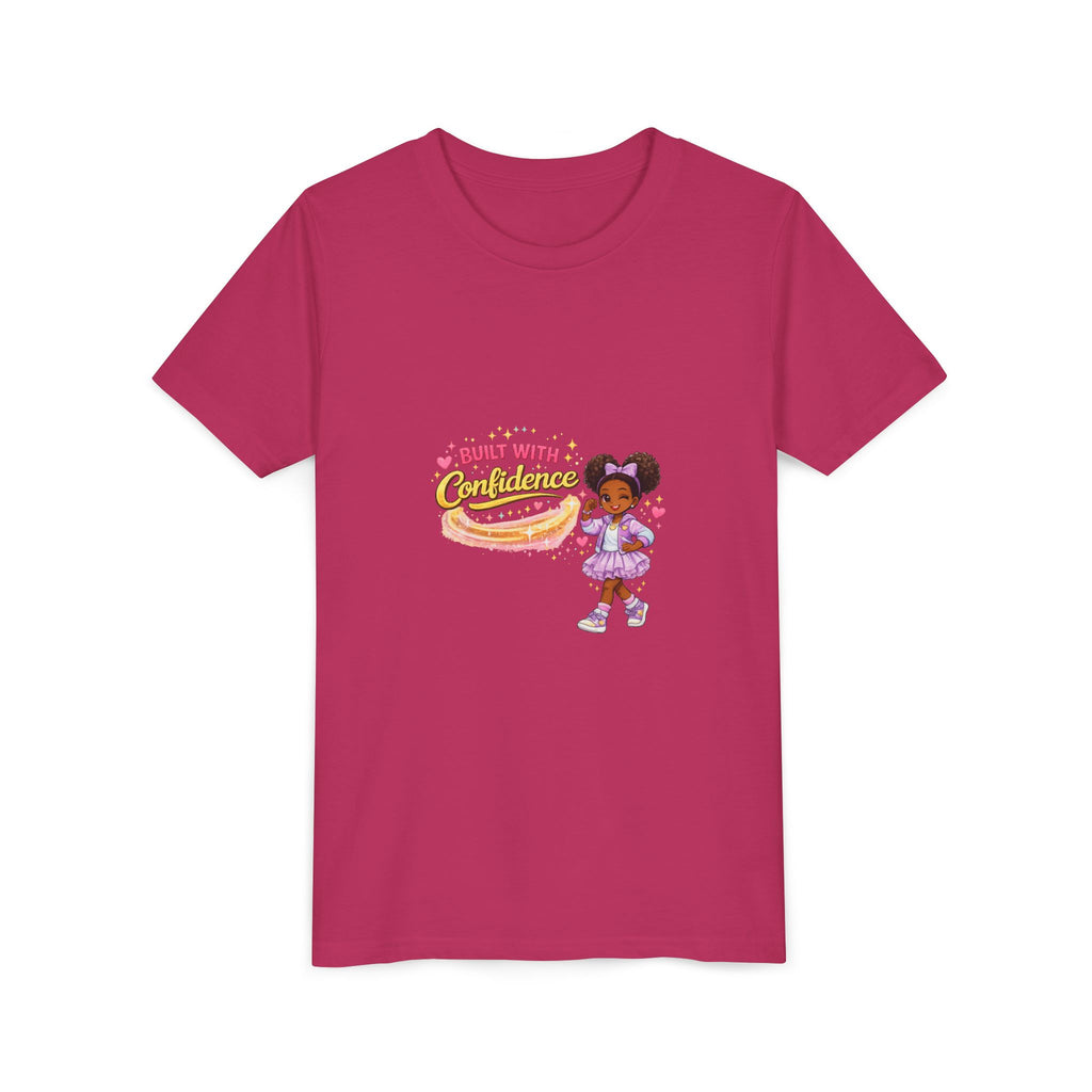 Youth Tee — Built With Confidence Kids Graphic T‑Shirt