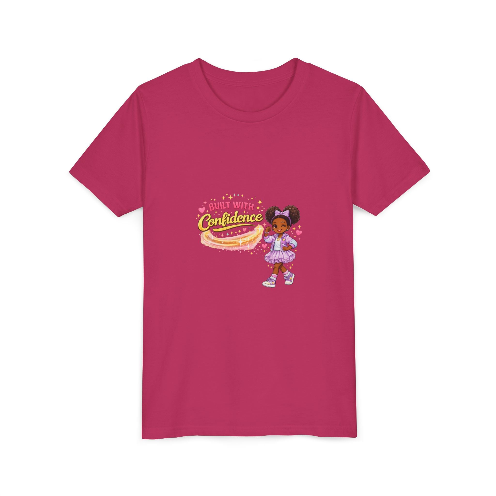 Youth Tee — Built With Confidence Kids Graphic T‑Shirt