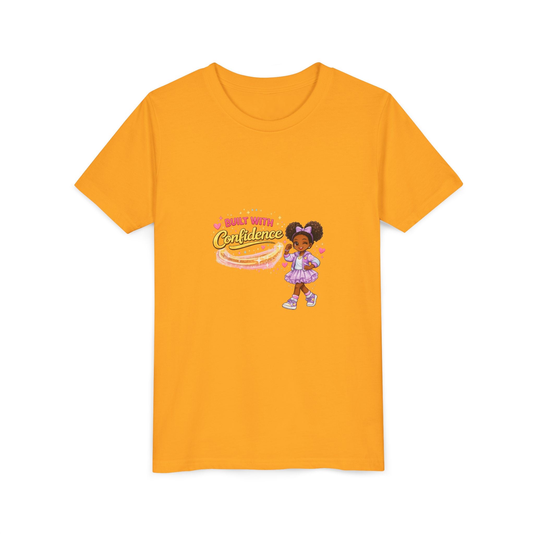 Youth Tee — Built With Confidence Kids Graphic T‑Shirt