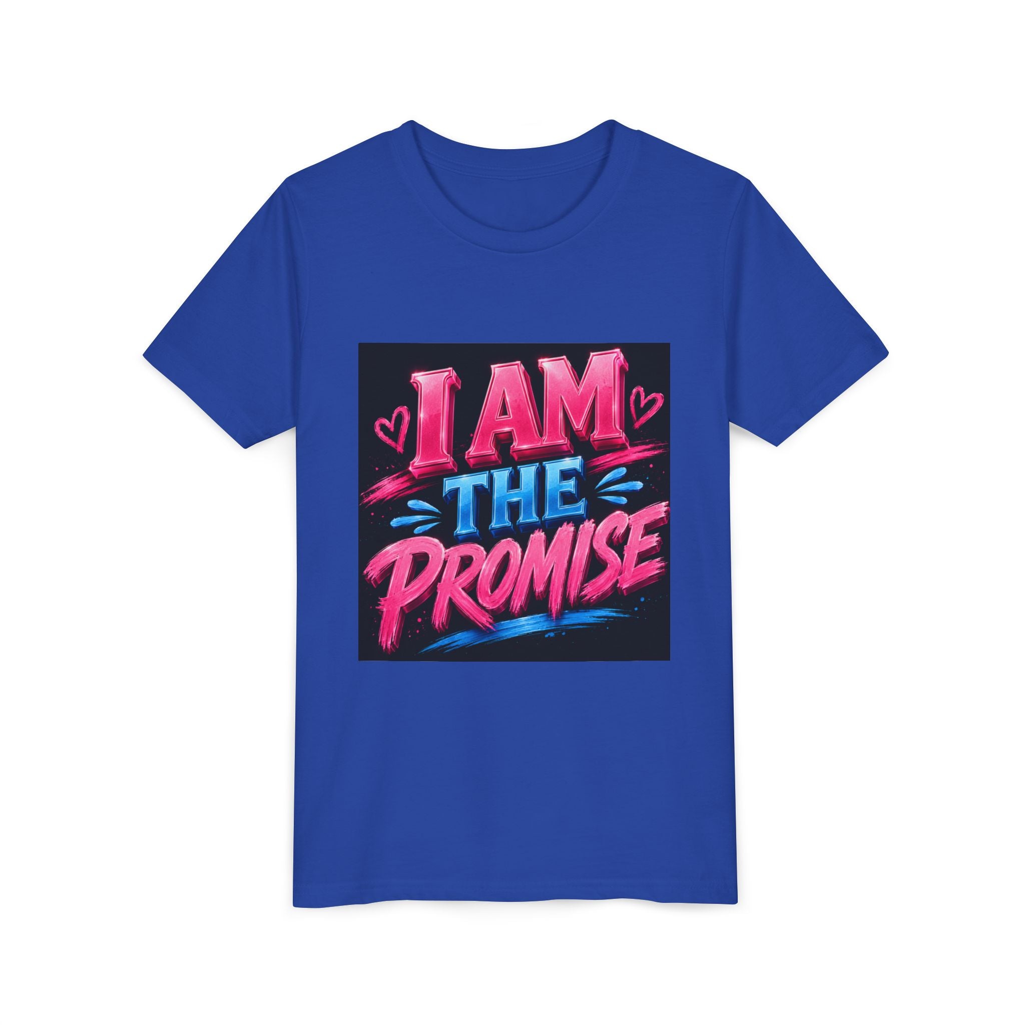Youth Tee - "I AM THE PROMISE" Inspirational Graphic Shirt