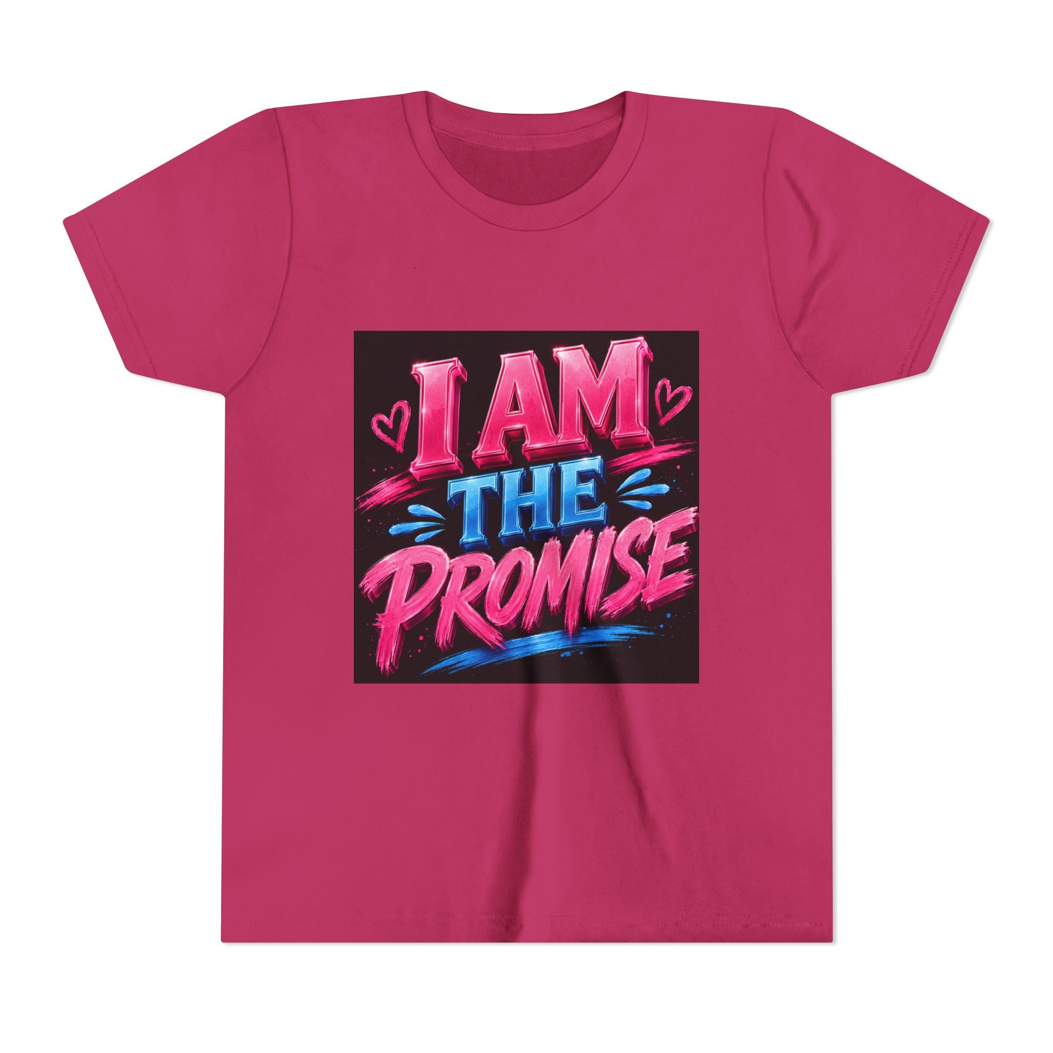 Youth Tee - "I AM THE PROMISE" Inspirational Graphic Shirt