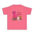 Youth Tee - "L is for Leader" Pink Scholar Trophy Design