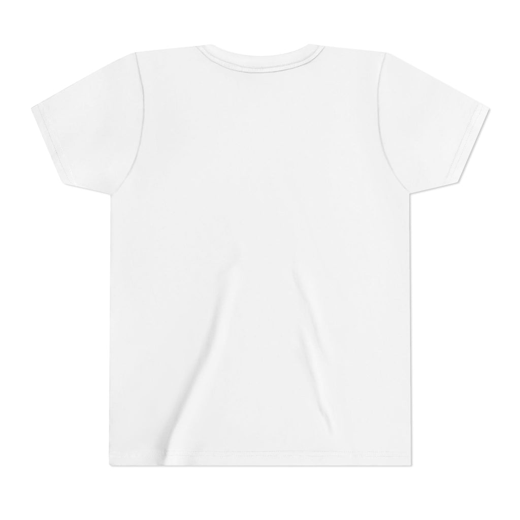 Youth Tee — "M is for Mindfully Motivated" Inspirational Pink Desk Art Shirt