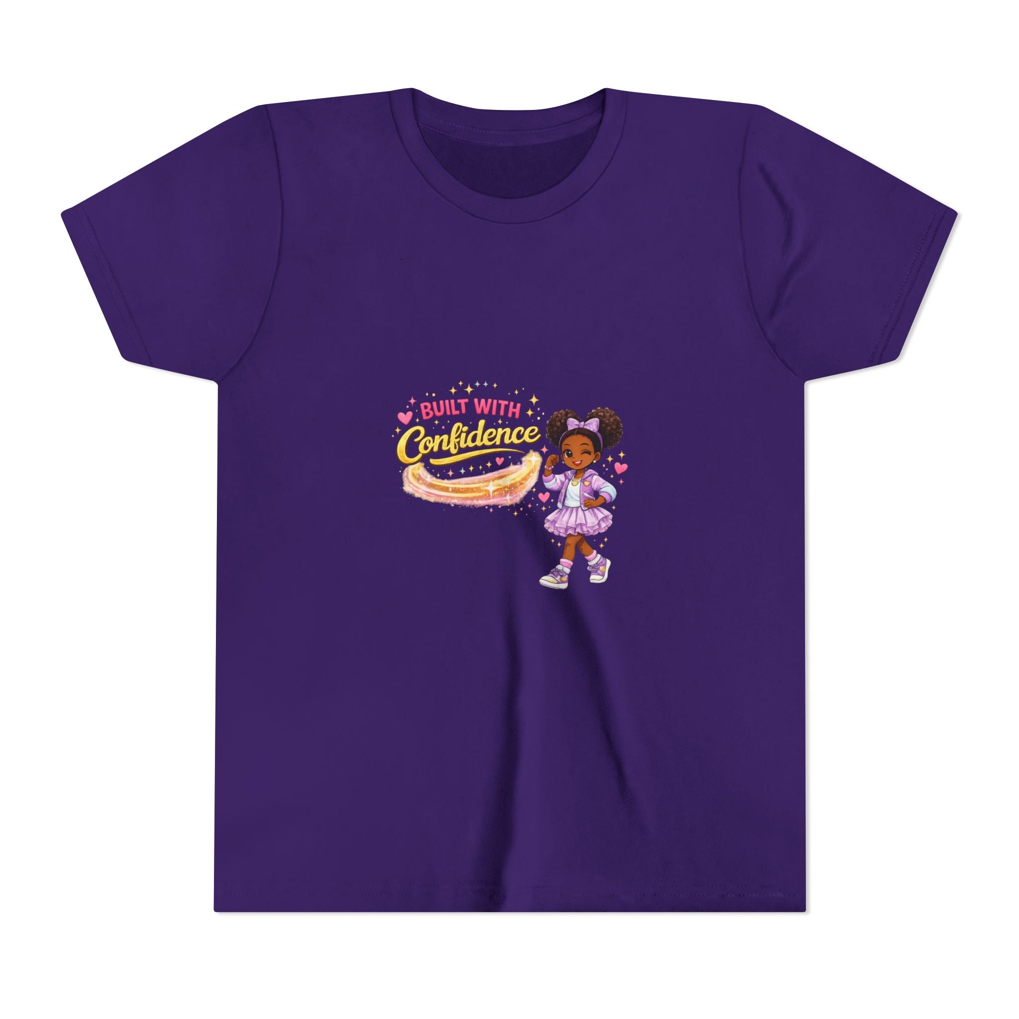Youth Tee — Built With Confidence Kids Graphic T‑Shirt